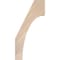 Ekena Millwork 3 1/2"W x 12"D x 24"H Westlake Smooth Knee Brace, Douglas Fir BRC04X12X24WTL00SDF - alternate 4
